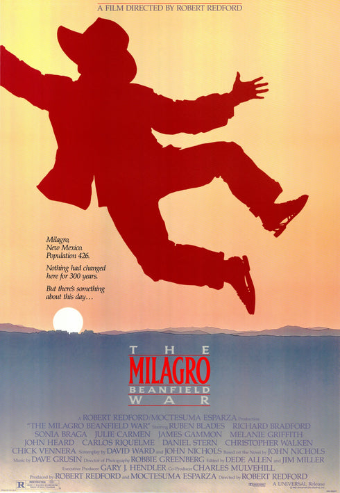 the milagro beanfield war 1988 one sheet poster rolled